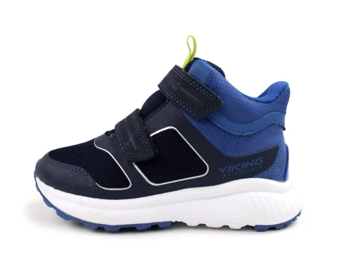 Viking navy/ocean sneaker Aery mid med TEX